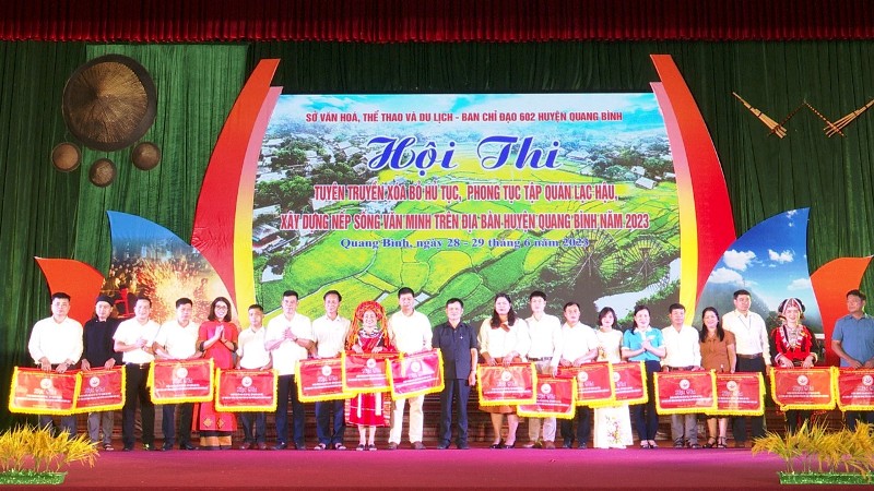 Khai mạc Hội thi tuyên truyền xóa bỏ hủ tục, phong tục tập quán lạc hậu, xây dựng nếp sống văn minh trên địa bàn huyện Quang Bình năm 2023